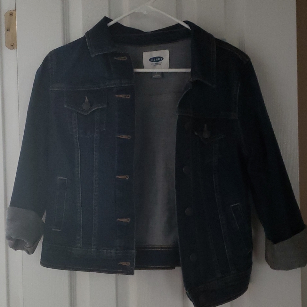 Dark Blue Jean Jacket